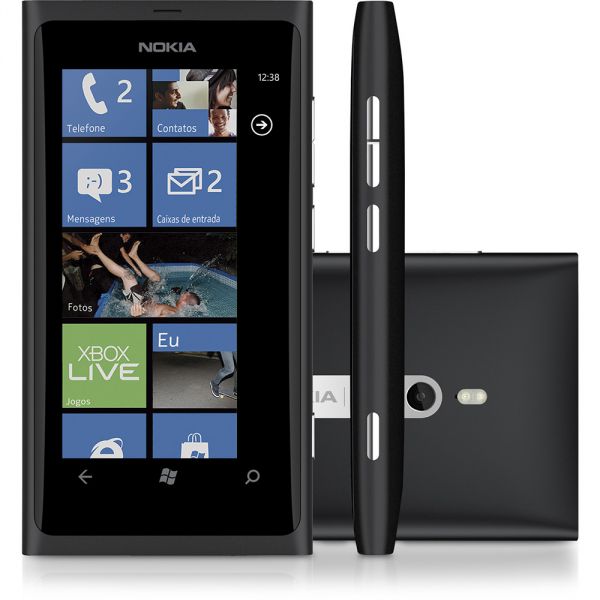 Nokia Lumia 800 Smartphone 3,7 "capacitiva, Wi-Fi e GPS